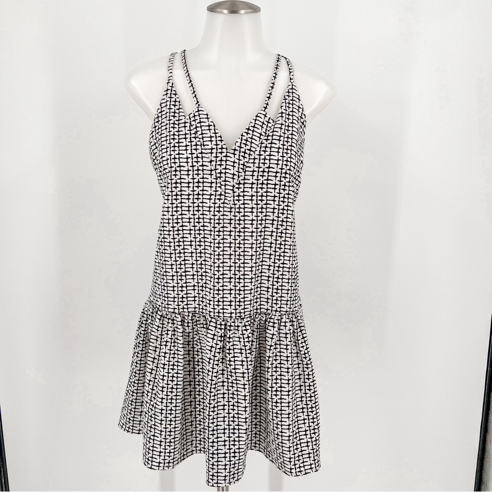 Gab & Kate black and white dress